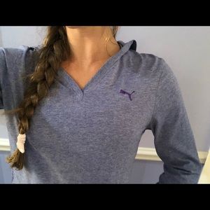 Purple Puma Hoodie